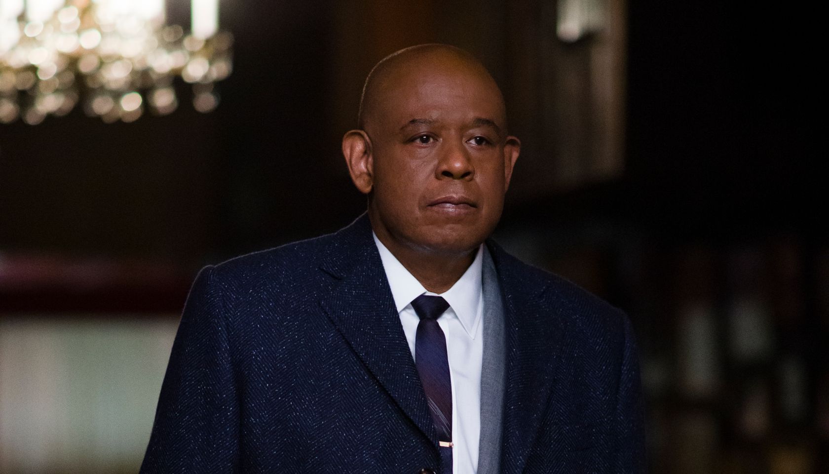 Godfather of Harlem production still featuring Forest Whitaker