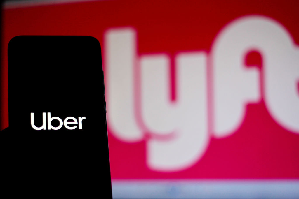 Lyft and Uber Logo
