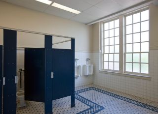 Male Bathroom of a School