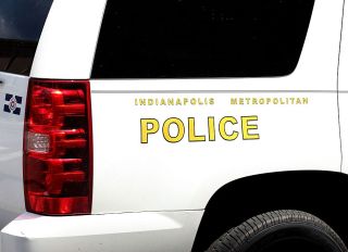 Indianapolis Police Cop Car