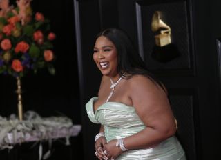 Lizzo at the 63rd Grammys