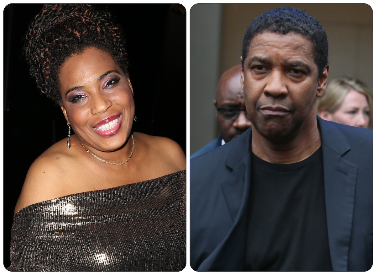 Macy Gray and Denzel Washington