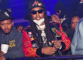 Takeoff at Offset's Birthday Party