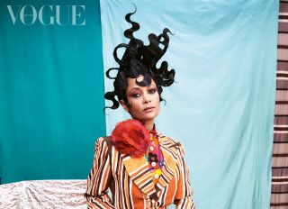 Thandiwe Newton for British Vogue