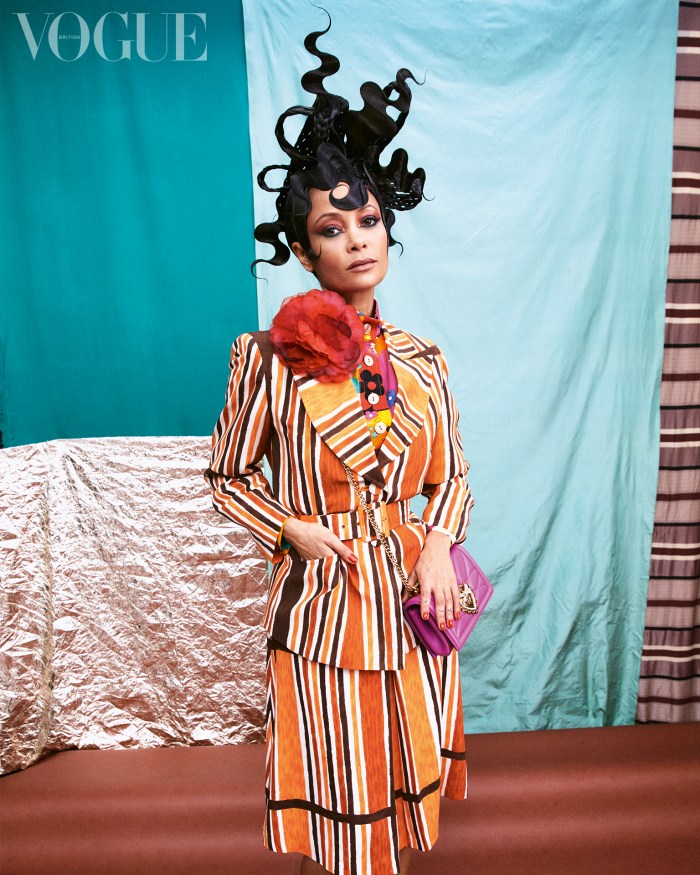 Thandiwe Newton for British Vogue