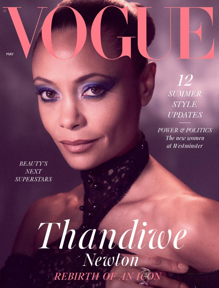 Thandiwe Newton for British Vogue