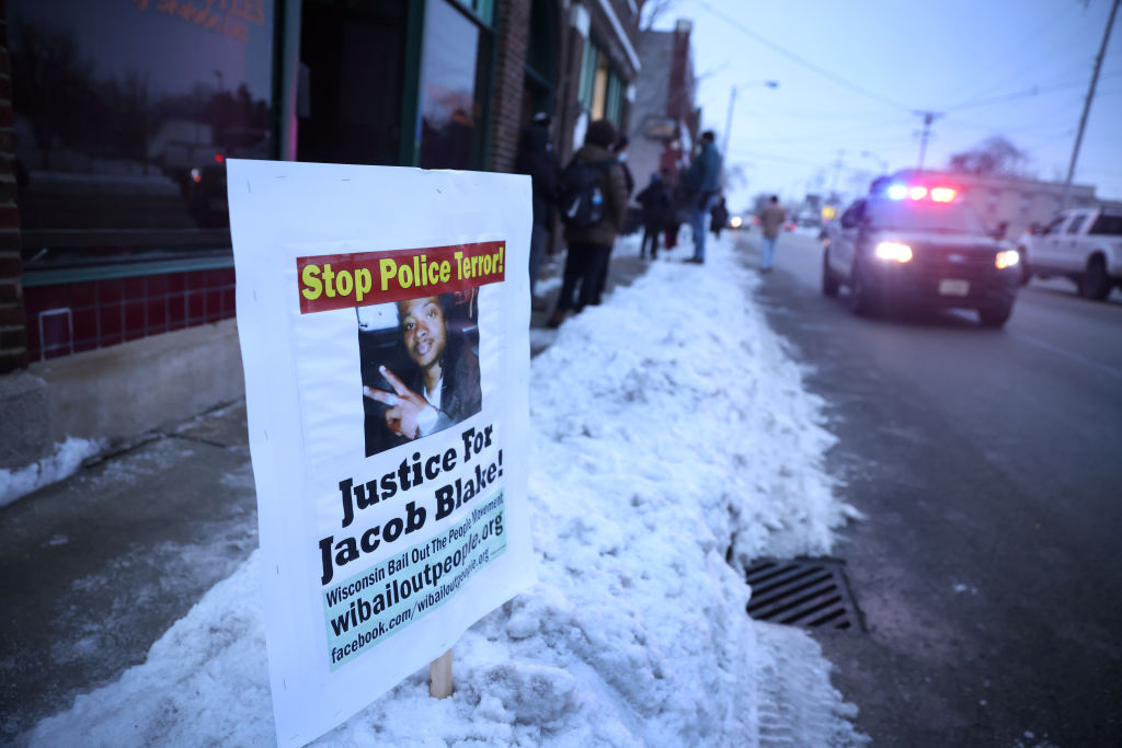 Activists March In Kenosha, Wisconsin As City Readies For Announcement Of Charges For Jacob Blake Shooting