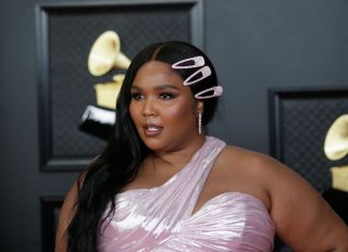 Lizzo at The 63rd Annual Grammy Awards