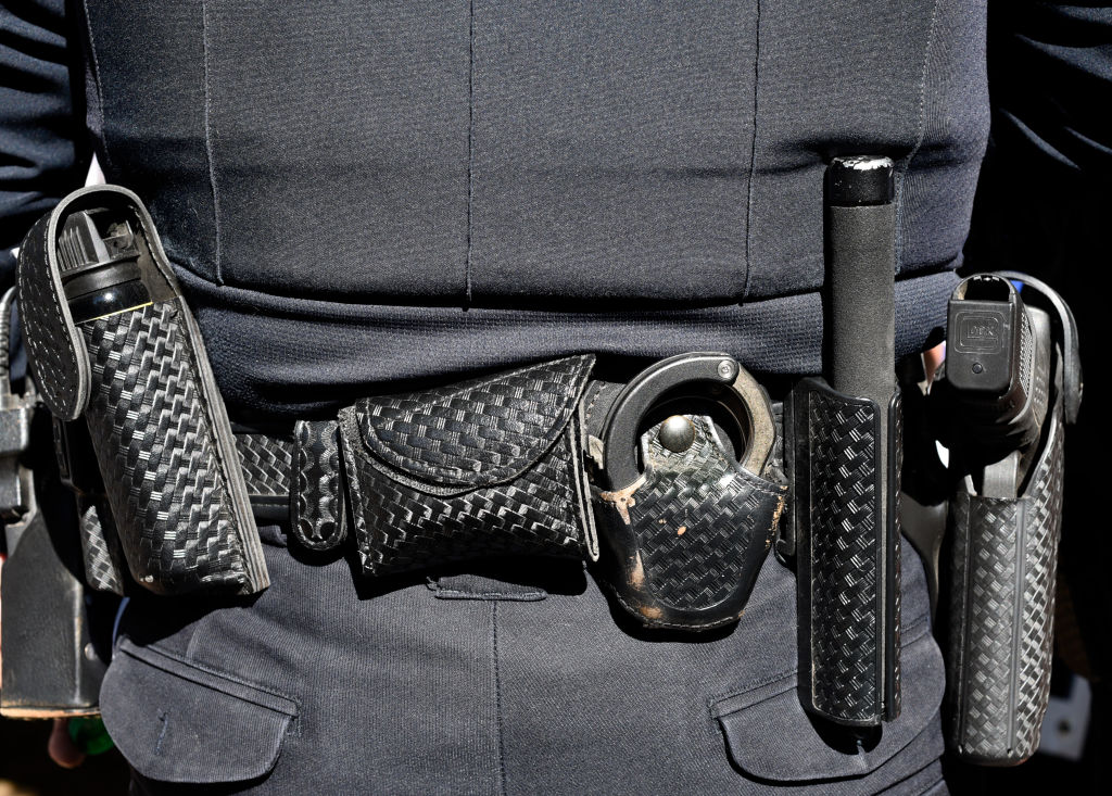 Police officer's duty belt