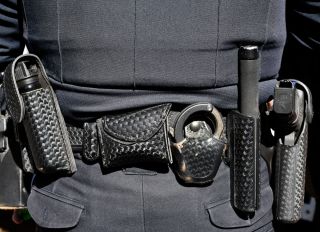 Police officer's duty belt