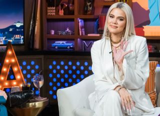 Khloe Kardashian on Watch What Happens Live With Andy Cohen