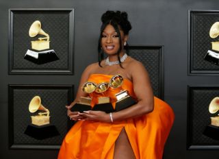 Megan Thee Stallion at The 63rd Annual Grammy Awards