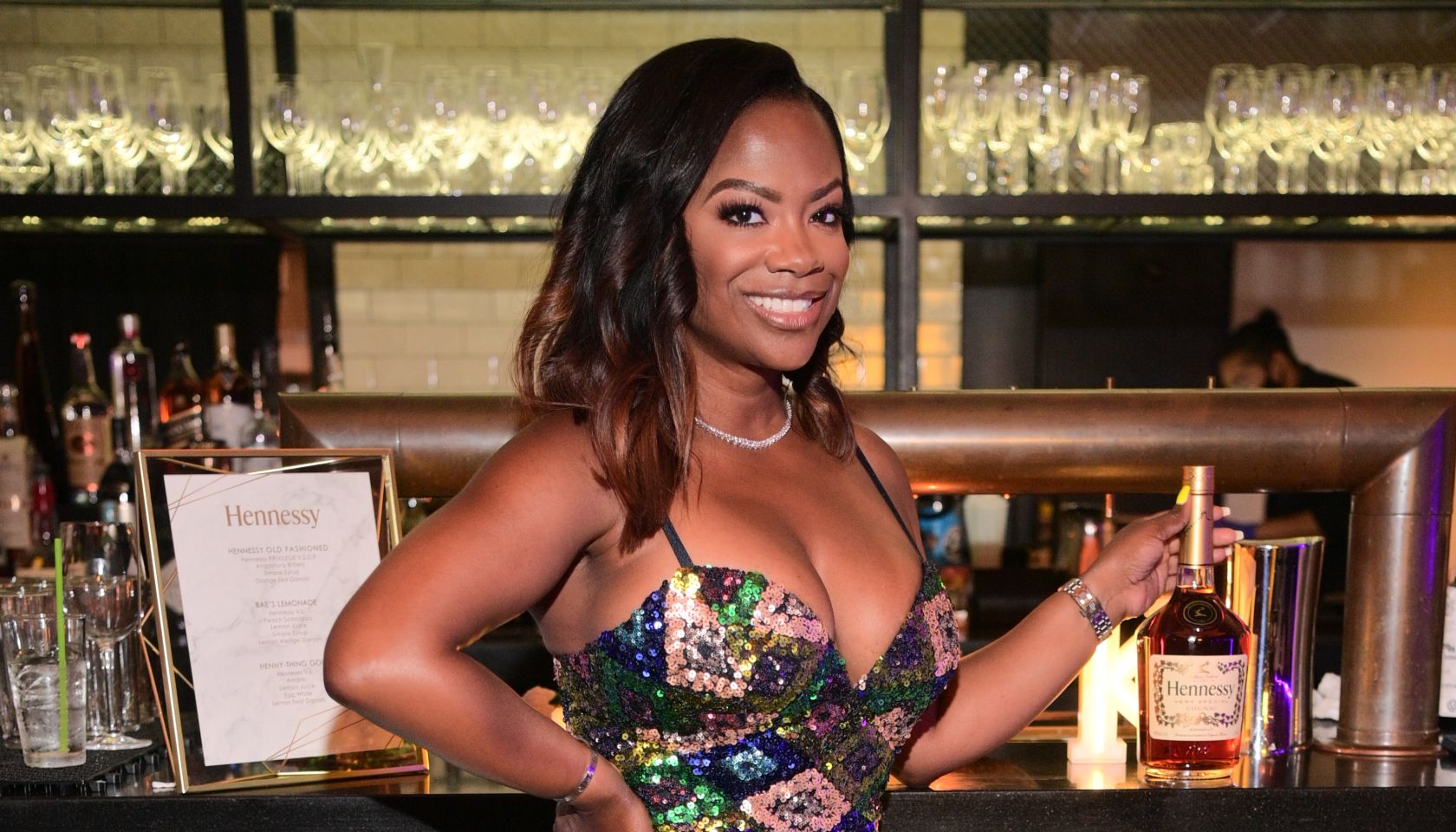 Kandi Burruss Private Birthday Dinner
