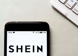 Shein Logo On An IPhone Screen