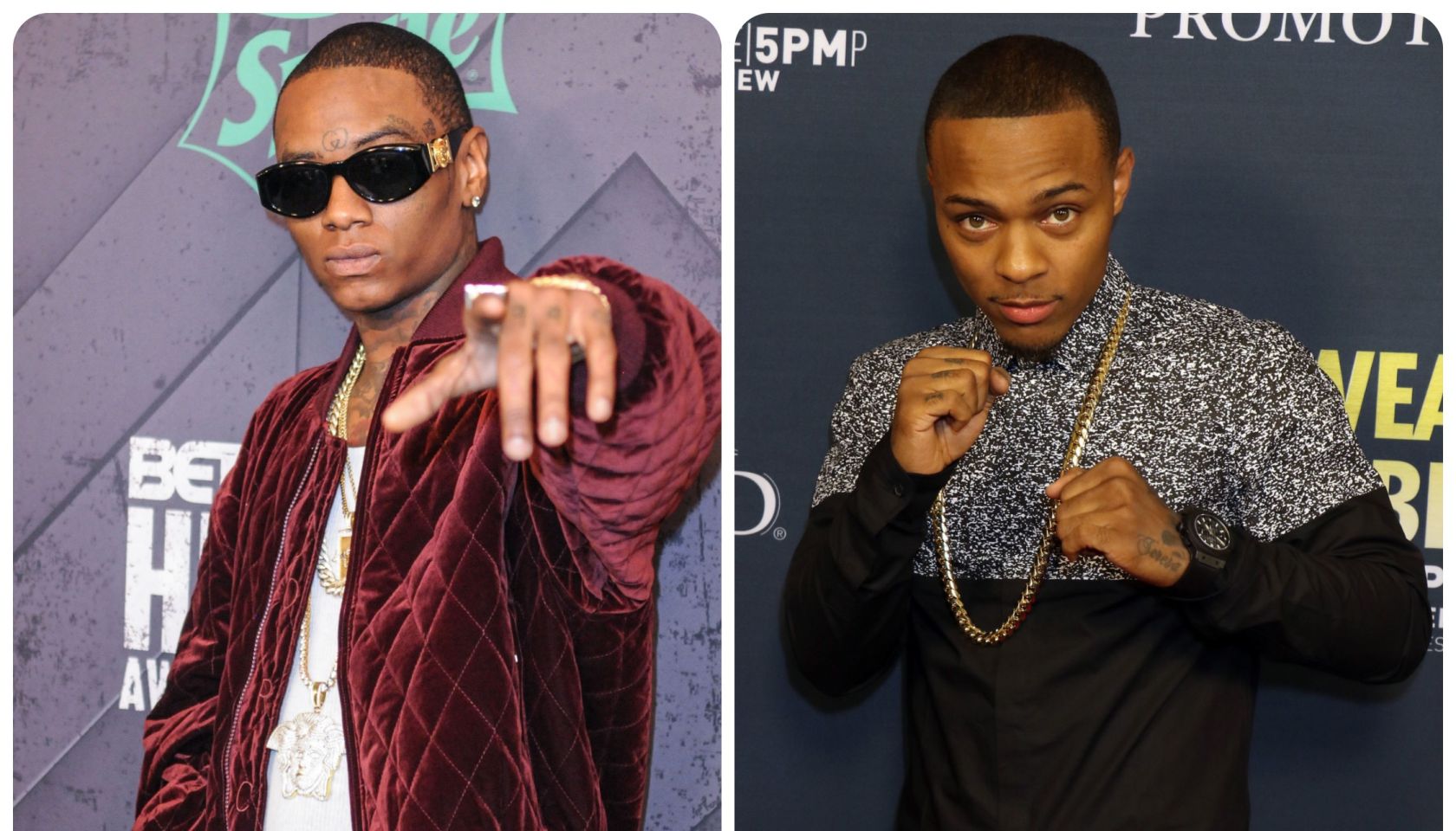 Soulja Boy and Bow Wow aka Shad Moss