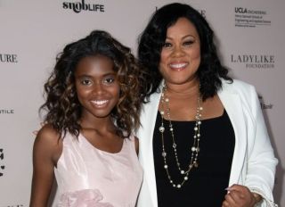 Asia Rochon Fuqua and Lela Rochon at theLadylike Foundation's 2018 Annual Women Of Excellence Scholarship Luncheon
