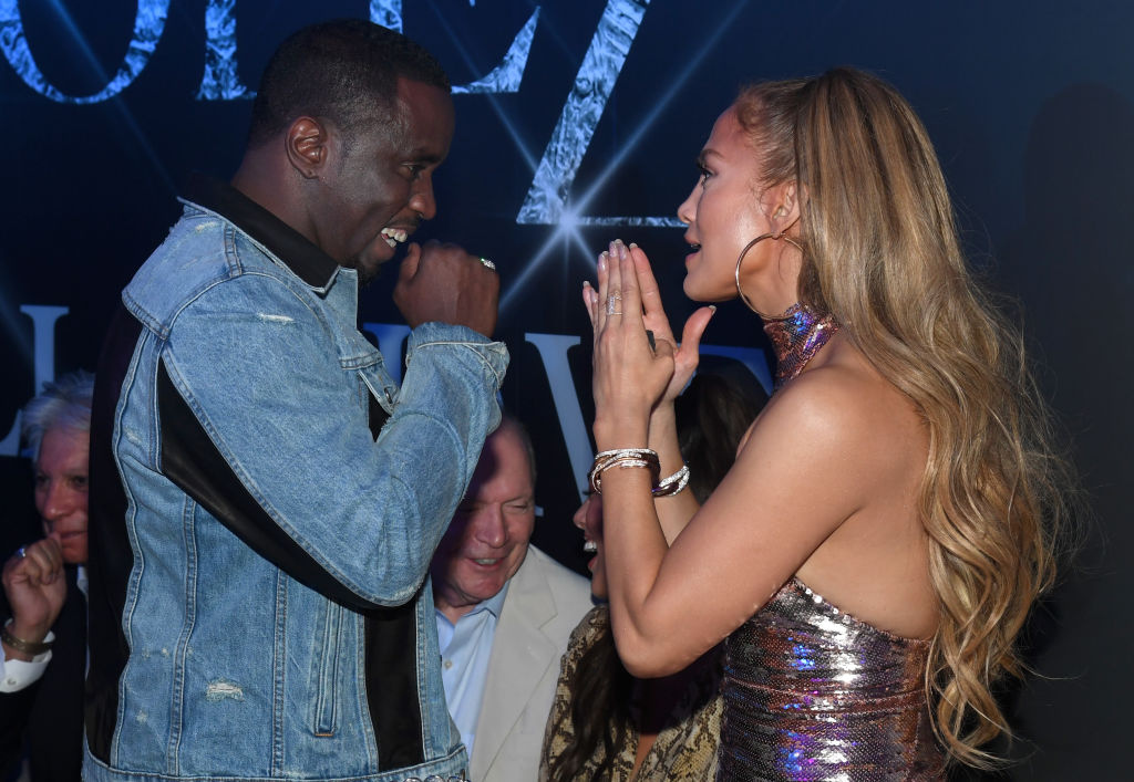 Diddy and Jennifer Lopez