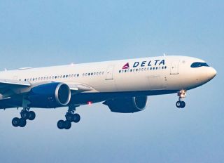 Delta Air Lines Airbus A330neo Landing