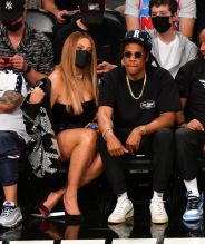 Celebrities Attend Brooklyn Nets v Milwaukee Bucks Game