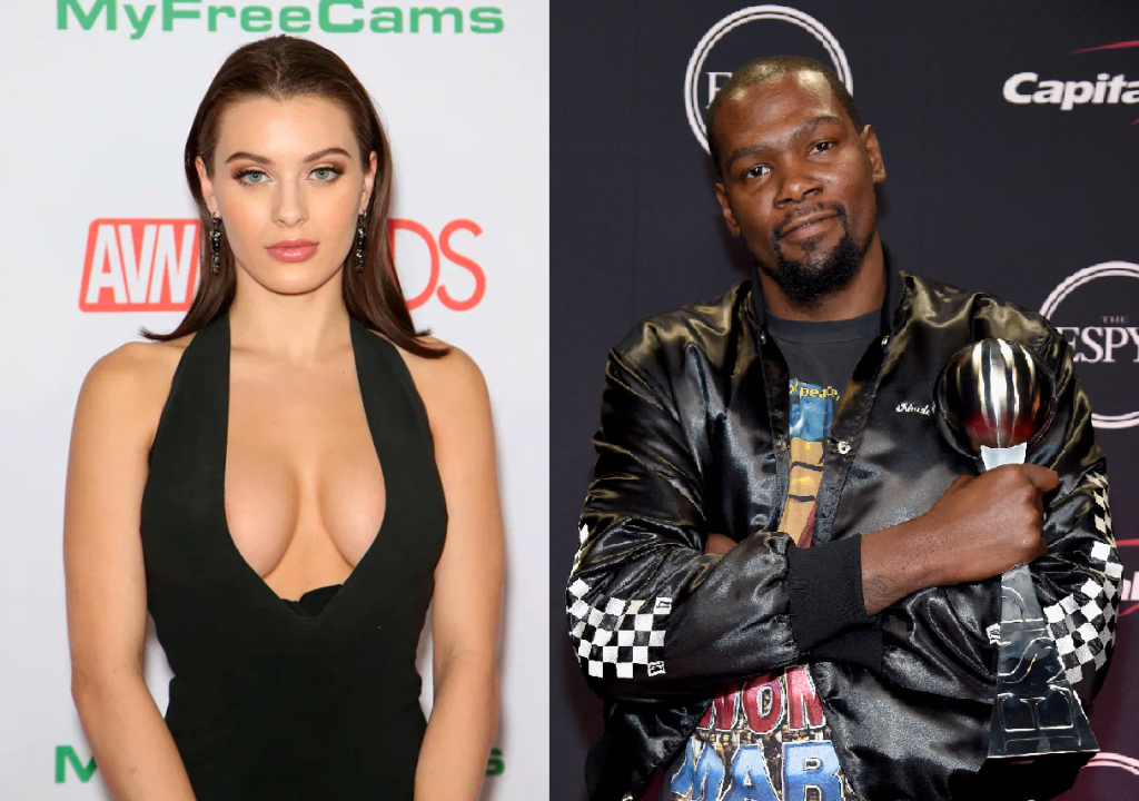 Lana Rhoades Claims Kevin Durant Brought Backup Woman On