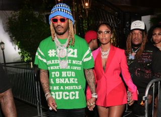 Future and Dess Dior Attend A Birthday Experience Brought To You By Gunna