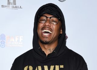 Nick Cannon at the 28th Annual Pan African Film Festival - "She Ball" Premiere