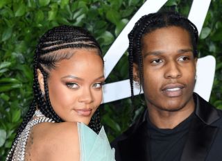 Rihanna and Rocky at The Fashion Awards 2019 - Red Carpet Arrivals