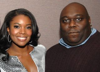 Faizon Love and Gabrielle Union at theYari Film Group Presents Screening of The Perfect Holiday
