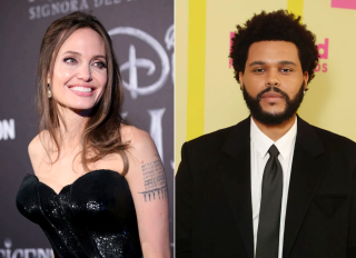 Angelina Jolie And The Weeknd