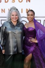 Tommy Liesl and Jennifer Hudson at the RESPECT World Premiere In Los Angeles