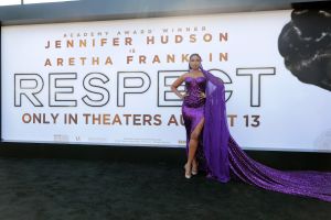 Jennifer Hudson at the RESPECT World Premiere In Los Angeles