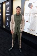 Lodric D. Collins at the RESPECT World Premiere In Los Angeles