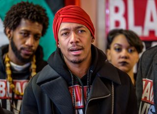 Nick Cannon joined Hawk Newsome from Black Lives Matter in...