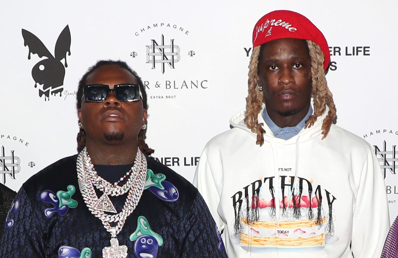 Gunna Birthday Celebration with Noir Blanc Champagne