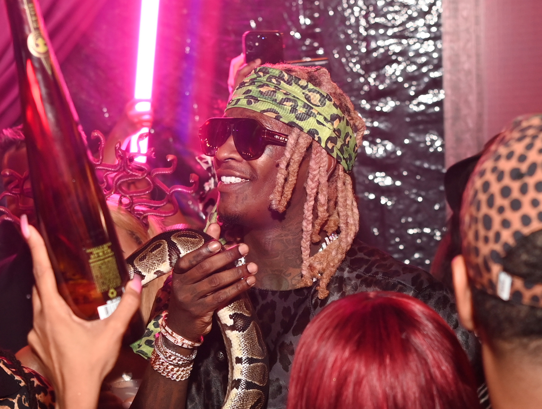 Kanye West parties alongside Drake at star-studded Atlanta soiree