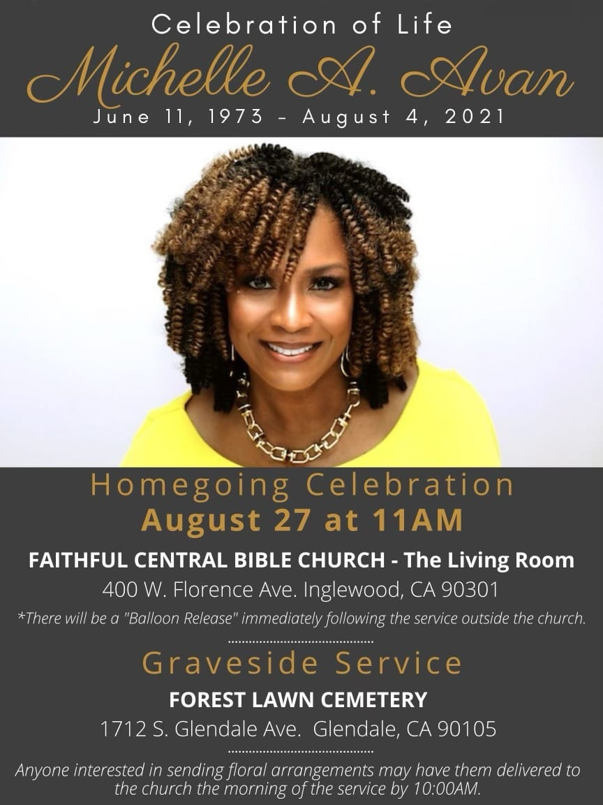 Michelle Avan Funeral