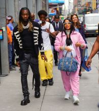 Celebrity Sightings In New York City - August 30, 2021