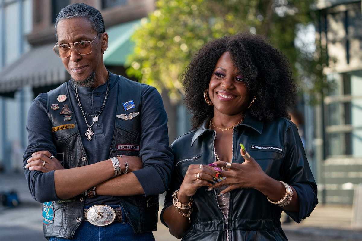 Truth Be Told episodic still featuring Ron Cephas Jones and Haneefah Wood