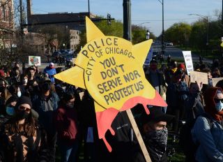 Adam Toledo protest in Chicago