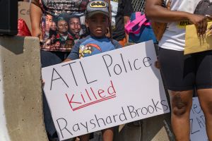 Protesters Demand Justice On Anniversary Of Rayshard Brooks' Death