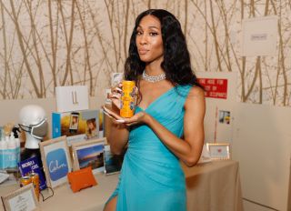 Celebrities at Emmy Awards Backstage Gifting Suite