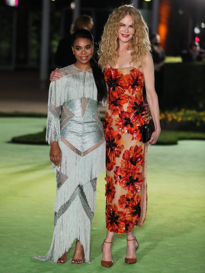 Regina Hall and Nicole Kidman at The Academy Museum Of Motion Pictures Opening Gala
