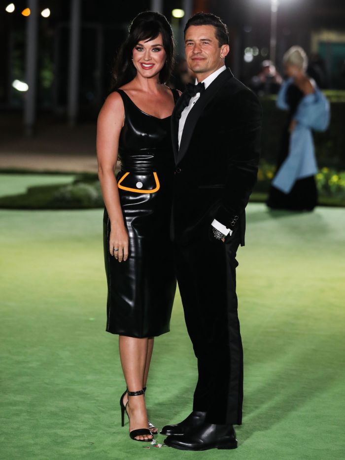 Katy Perry and Orlando Bloom at The Academy Museum Of Motion Pictures Opening Gala