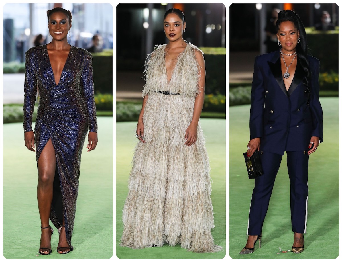Issa Rae Tessa Thompson and Regina King The Academy Museum Of Motion Pictures Opening Gala