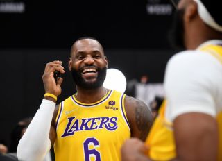 Lakers, Media Day, LeBron James