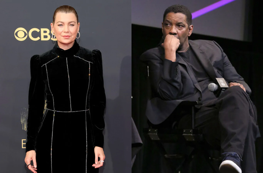 Ellen Pompeo and Denzel Washington