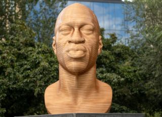 Sculptures Of George Floyd, Breonna Taylor, And Congressman John Lewis Unveiled In "SEEINJUSTICE" Exhibit