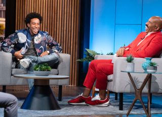 Ludacris and Steve Harvey appear together on STEVE on Watch