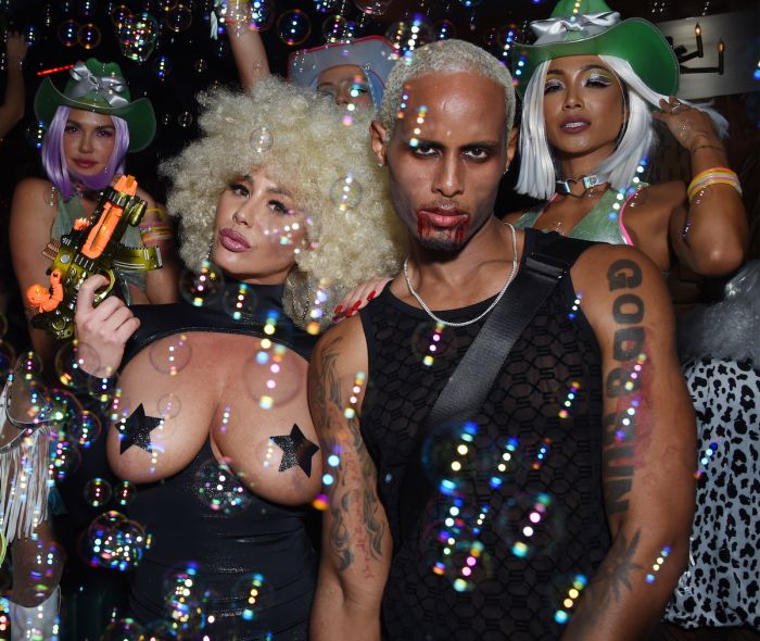 Amber Rose attends Maxim 2021 Halloween Party