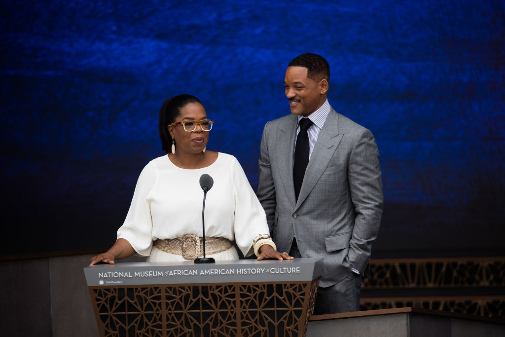 Winfrey & Smith At NMAAHC Opening
